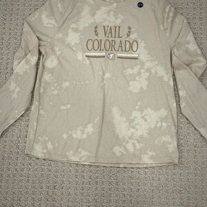 Abercrombie Kids Vail Colorado Long Sleeve Shirt - Cream